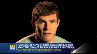 Hawaiian Kids Corner - Shuey on stretching