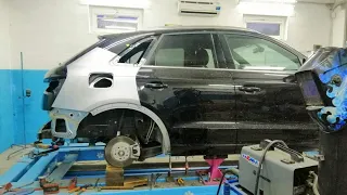 Audi Q3. Подгонка крыла.  Крышка: диагноз "БОЛТ"  ))