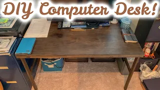 DIY Computer Desk! - Modify My Home ep.1