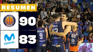 GRUPO URETA TIZONA BURGOS 90-83 MOVISTAR ESTUDIANTES | RESUMEN LEB ORO