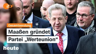 heute 19:00 Uhr vom 17.2.24 Gründung Werteunion, Selenskyj in München, Gedenken an Nawalny (english)