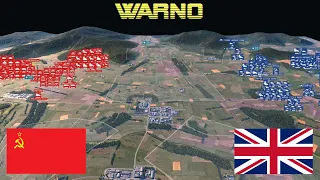 15.000 USSR ARMY vs 15.000 BRITISH ARMY - WARNO