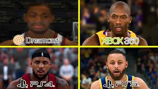 PLAYING EVERY GENERATION OF NBA 2K IN ONE VIDEO!