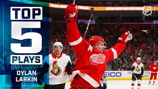 Top 5 Dylan Larkin Plays from 2019-20 | NHL