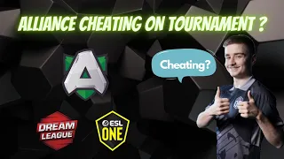 Dota 2 Alliance Cheating ? Pro players comments and Reacts toward Alliance Cheating Allegation