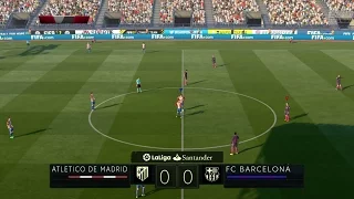 Atletico Madrid vs FC Barcelona | LaLiga Santander 26/02/2017 | Fifa 17 Predicts - by Pirelli7