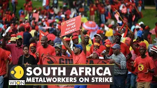 South African metalworkers are striking over low wages & unemployment | Latest English News | WION