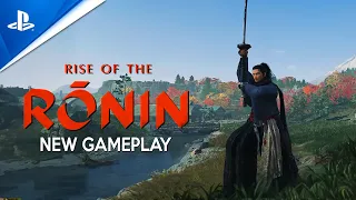 RISE OF THE RONIN New Gameplay | Samurai Open World coming to PlayStation 5 in 2024