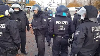 #Polizei #Verhaftungen #Berlin / 25.10.2020