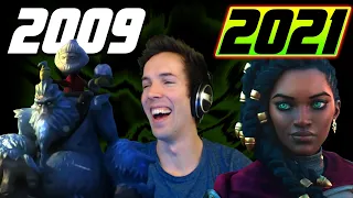 Grubby reacts to OLD SCHOOL League Cinematics! (2009-2022)