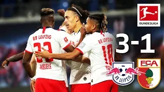 RB Leipzig vs. FC Augsburg I 3-1 I All Goals I Werner, Schick & Co. Top at Christmas