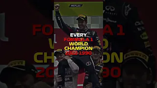 Every F1 World Champion - 2022-1990 #formula1 #edit