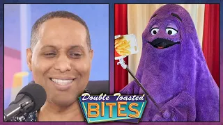 MCDONALDS' GRIMACE IS A TASTE BUD?! | Double Toasted Bites