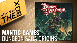 Unboxing: Dungeon Saga Origins - Core Game | Mantic Games