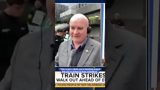 Mick Lynch CORRECTS Talk TV Guest Over Nationalised Railways