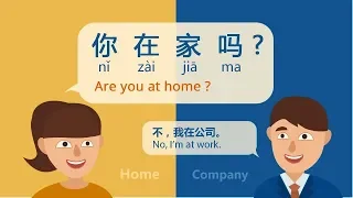 Learn Chinese for Beginners: Indicating Location with "在" in Chinese #DAY 27: Are You At Home