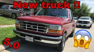 New truck !! And center console install