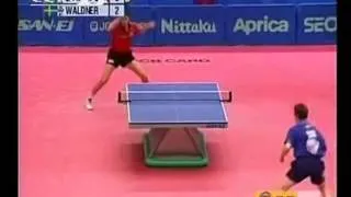 YouTube   WTTC 2001  Vladimir Samsonov vs  Jan Ove Waldner