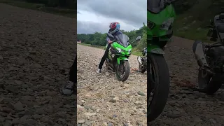 Ninja 400 sc project exhaust revving sound #shorts #ninja400 #ninja #kawasaki