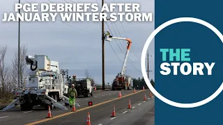 PGE debriefs after January storm that left thousands without power in Portland metro