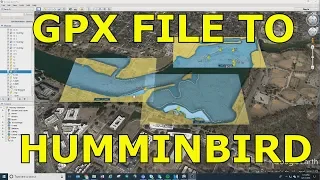 How to import GPX files into your Humminbird GPS fish finder