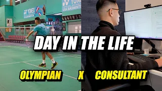 Day in the Life | Olympic badminton player and full-time consultant