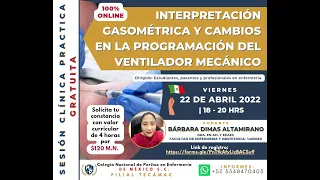 Interpretación gasométrica y cambios en la programación del ventilador mecánico