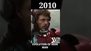 The Evolution Of iron Man 1978-2018 #shorts #evolution