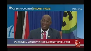 PM Wants US To Lift Sanctions on Venezuela