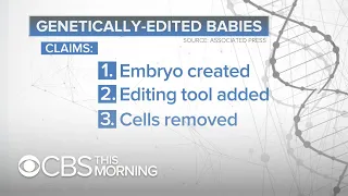 Chinese researcher claims he helped make first gene-edited babies