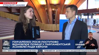 Олексій Гончаренко: Курс влади - одна з причин того, що відбувається у ПАРЄ