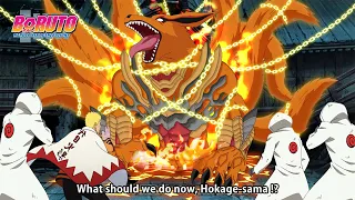 All shinobi scared to see berserker Kurama back to life | Kurama new power after revive by Naruto