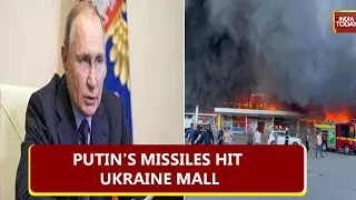 Russian Missiles Strike Ukraine Mall , 16 Killed; Zelenskyy Lashes Out At Putin | Russia Ukraine War