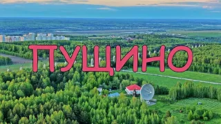 АЭРОСЪЁМКА 🚁 ПУЩИНО - КРАСИВЫЙ ГОРОД СОВЕТСКОЙ НАУКИ НА РЕКЕ ОКЕ, МОСКОВСКАЯ ОБЛАСТЬ / PUSHCHINO