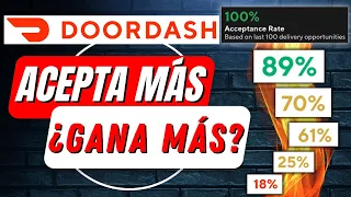 ALTA ACEPTACIÓN #Doordash Mejores Órdenes ¿Mito ó Realidad?