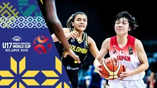 Japan v Colombia - Full Game - FIBA U17 Women’s Basketball World Cup 2018