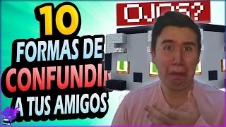 Chule reacciona a ✅ 10 Formas de CONFUNDIR a tus Amigos en Minecraft #3 de Bobicraft