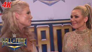 Beth Phoenix and Natalya describe their friendship: 4K WWE Hall of Fame Exclusive, March 31, 2017