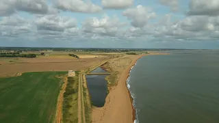 Hyperlapse along Bawdsey Beach.