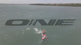 Downwind foil in the Broadwater Gold Coast