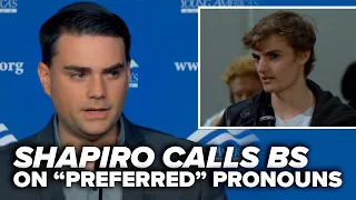 IT'S ABOUT TIME: Shapiro calls BS on "preferred" pronouns