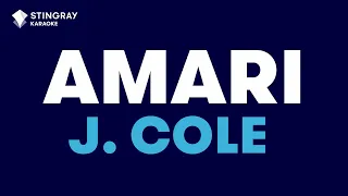 J. Cole - a m a r i (Karaoke with Lyrics)
