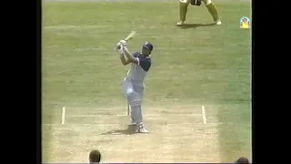 Whatever happened to Scott Hookey? Here the NSW opener hits the Gabba like a cyclone. February 1988