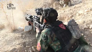 کماندو های افغانستان / جنگ رو در رو با طالبان  خزان سال 2019  Afghan commandos