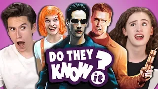 DO TEENS KNOW 90s ACTION MOVIES? (REACT: Do They Know It?)