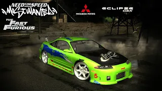 NFS MW Redux | How to Build Brian's Eclipse from The Fast & Furious