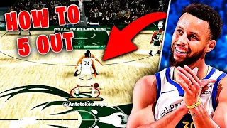 HOW TO 5 OUT IN NBA 2K24 MyTEAM!! WIN MORE GAMES WITH THE PERFECT SPACING!!