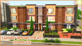 Luxury Apartment Complex! | The Sims 4 | House Build + Tour