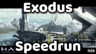 Halo MCC - Reach Speedrun (Part 6: Exodus) - Keep Your Foot on the Pedrogas - Guide