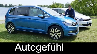 All-new Volkswagen VW Touran FULL REVIEW test driven MPV 2016 - Autogefühl